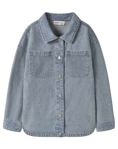 Name it - NKFRain Denim Jakke - Special Blue
